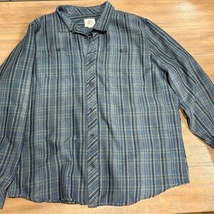 Blue O’Neill Plaid Button-Up Shirt